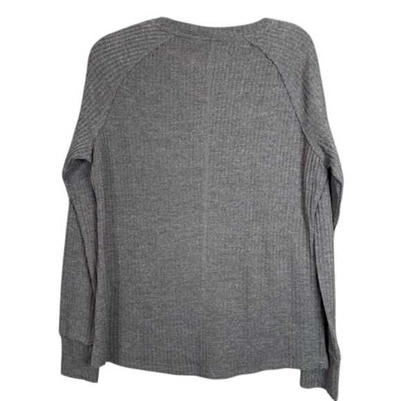 G-III For Her Phoenix Suns Waffle Knit Slub Shirt Kangaroo Pocket Crew Large - Picture 5 of 13